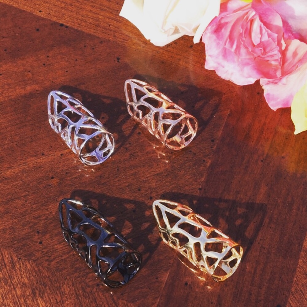 Mónica Robles Style Ring Made of 14k Yellow Gold